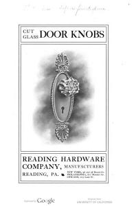 Picture credit: Reading Hardware Catalogue